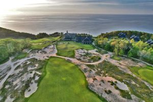 Friars Head 9th Approach Aerial